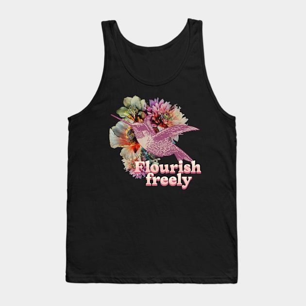 Flourish freely Tank Top by Sher